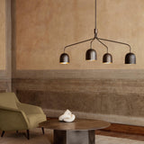 Alina Drift Ceramic Chandelier, detail view 2