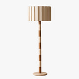 Haven Linden Travertine Floor Lamp by Maison Velume
