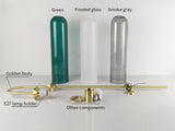Galen Lark Glass Wall Light, detail view 18