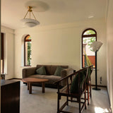 Cora Pearl Fabric Floor Lamp, detail view 3