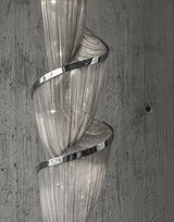 Calia Echo Aluminum Chandelier, detail view 4