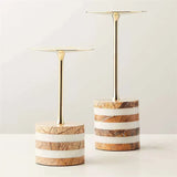 Lucen Reed Marble Candle Holder, detail view 15