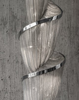 Calia Echo Aluminum Chandelier, detail view 7