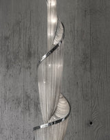 Calia Echo Aluminum Chandelier, detail view 5