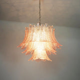 Nora Reed Glass Chandelier, detail view 2
