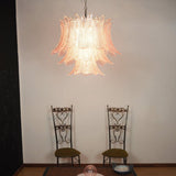 Nora Reed Glass Chandelier, detail view 4
