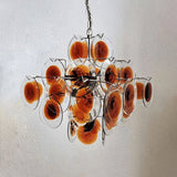 Jora Drift Glass Chandelier, detail view 2