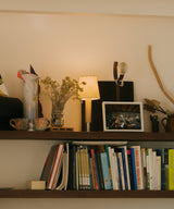 Celine Noir Wood Table Lamp, detail view 36