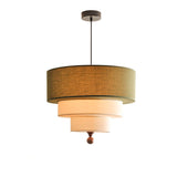 Dalia Line Fabric Pendant Light, detail view 17
