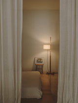 Evara Harbor Wood Floor Lamp, detail view 8