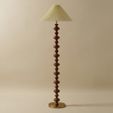 Alden Flint Wood Floor Lamp, detail view 2