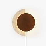 Vale Flint Travertine Wall Light, detail view 14