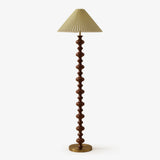Alden Flint Wood Floor Lamp by Maison Velume