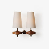 Flora Hearth Wood Wall Light by Maison Velume