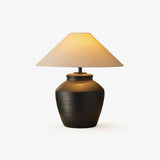 Rhea Wave Ceramic Table Lamp by Maison Velume