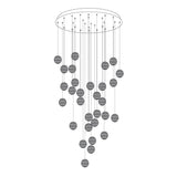Galen Veil Wood Pendant Light, detail view 22