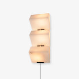 Liora Prism Alabaster Wall Light by Maison Velume