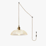 Elara Orbit Glass Pendant Light, detail view 35