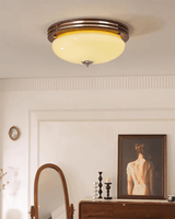 Riven Arc Glass Ceiling Light, detail view 3