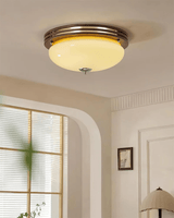 Riven Arc Glass Ceiling Light, detail view 4