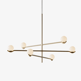 Evara Cedar Glass Pendant Light by Maison Velume