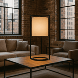 Amara Dune Fabric Table Lamp, detail view 3