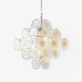 Vela Moss Glass Chandelier by Maison Velume