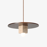 Lucen Rose Stone Pendant Light by Maison Velume
