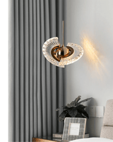 Sora Orbit Brass Pendant Light, detail view 4