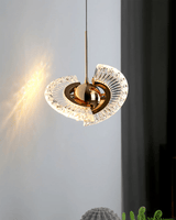 Sora Orbit Brass Pendant Light, detail view 5