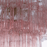 Riven Vale Glass Chandelier, detail view 12