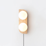 Nella Morrow Travertine Wall Light, detail view 7