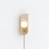 Nella Morrow Travertine Wall Light, detail view 5