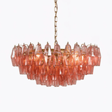 Riven Quartz Glass Chandelier by Maison Velume