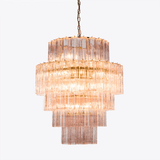 Liora Bay Glass Chandelier, detail view 16