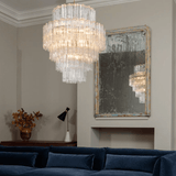 Liora Bay Glass Chandelier, detail view 2