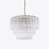Galen Haven Glass Chandelier, detail view 4