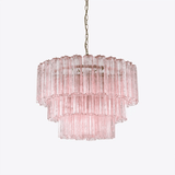Galen Haven Glass Chandelier, detail view 2
