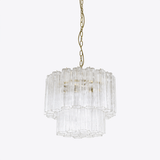 Solen Bloom Glass Chandelier, detail view 11