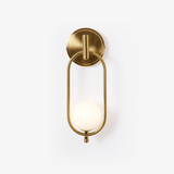 Alden Dune Brass Wall Light by Maison Velume