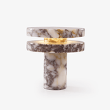 Alden Pine Marble Table Lamp