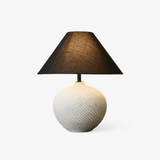 Ember Prism Fabric Table Lamp by Maison Velume