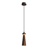 Elora Flint Wood Pendant Light, detail view 38