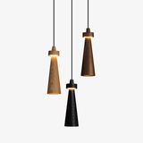 Elora Flint Wood Pendant Light