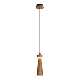 Elora Flint Wood Pendant Light, detail view 40
