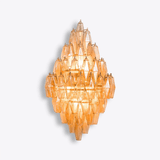 Orla Dune Glass Wall Light, detail view 14