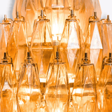 Orla Dune Glass Wall Light, detail view 25