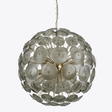 Clara Glow Glass Chandelier, detail view 3