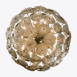 Clara Glow Glass Chandelier, detail view 5