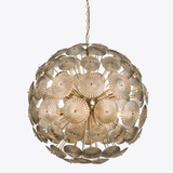 Clara Glow Glass Chandelier, detail view 8